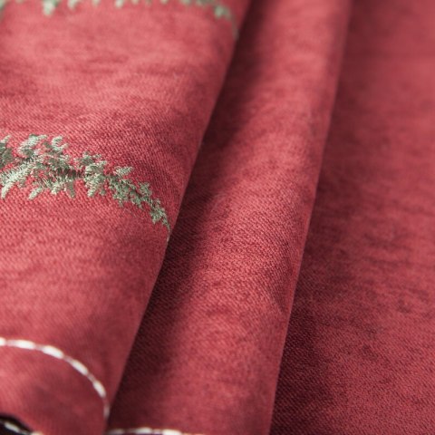 OBRUS ŚWIĄTECZNY 26 40 X 183 CM BORDOWY