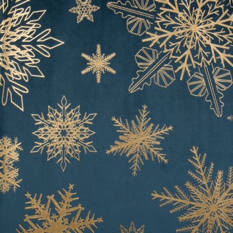 OBRUS ŚWIĄTECZNY JOY (2) 40 X 140 CM GRANATOWY