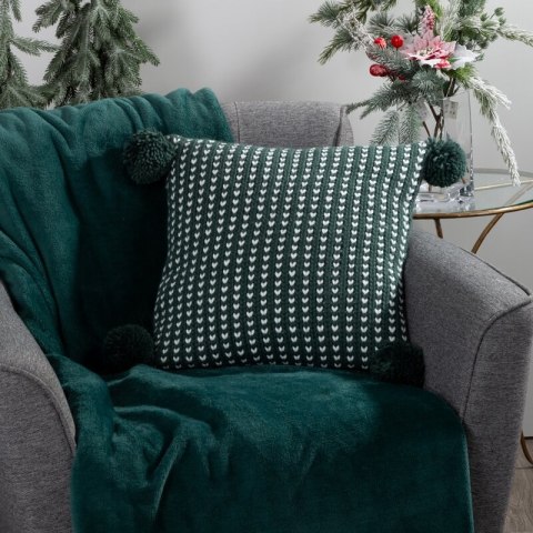 POSZEWKA ŚWIATECZNA 96 45 X 45 CM ZIELONY