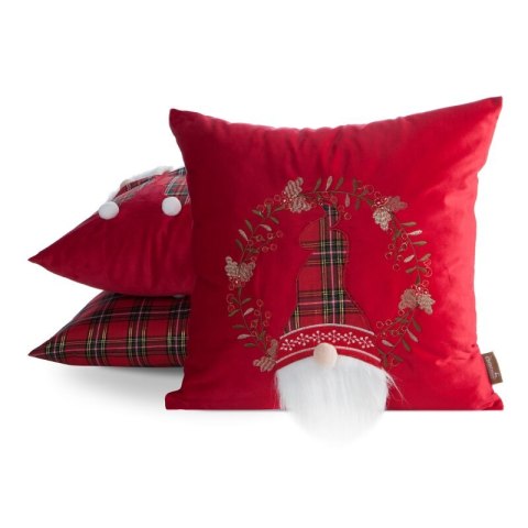 POSZEWKA ŚWIĄTECZNY 157 45 X 45 CM CZERWONY