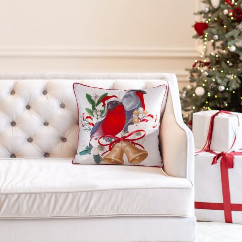 POSZEWKA ŚWIĄTECZNY 180 45 X 45 CM BIAŁY