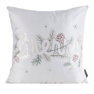 POSZEWKA ŚWIĄTECZNY 243 45 X 45 CM BIAŁY