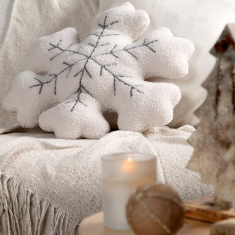 POSZEWKA ŚWIĄTECZNY 264 38 X 38 CM KREMOWY