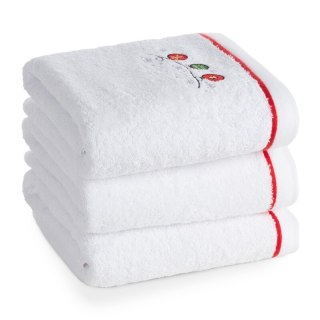 RĘCZNIK ŚWIATECZNY GERDA2 70 X 140 CM BIAŁY