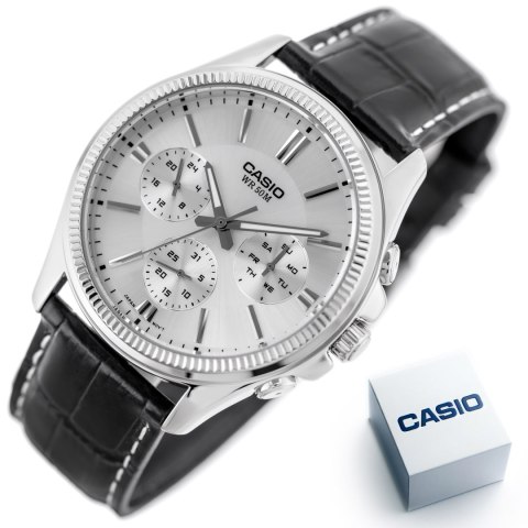 ZEGAREK MĘSKI CASIO MTP-1375L-7AVDF (zd115a) + BOX