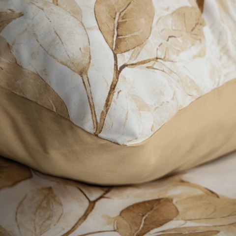 KOMPLET POŚCIELI SATYNOWEJ SPRING 60 140 X 200 CM CIEMNOPOMARAŃCZOWY