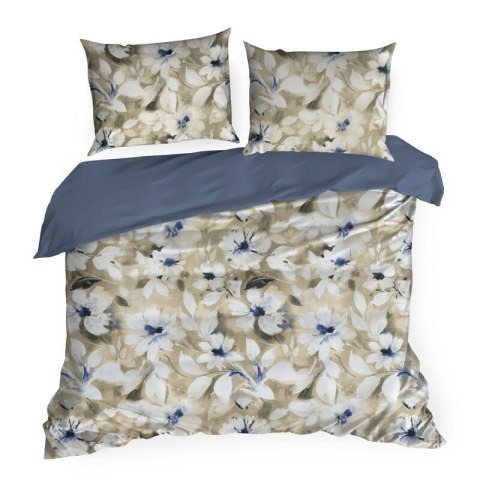 KOMPLET POŚCIELI SATYNOWEJ SPRING 66 220 X 200 CM JASNOBEŻOWY