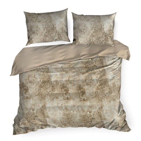 KOMPLET POŚCIELI SATYNOWEJ SPRING 77 220 X 200 CM JASNOBRĄZOWY