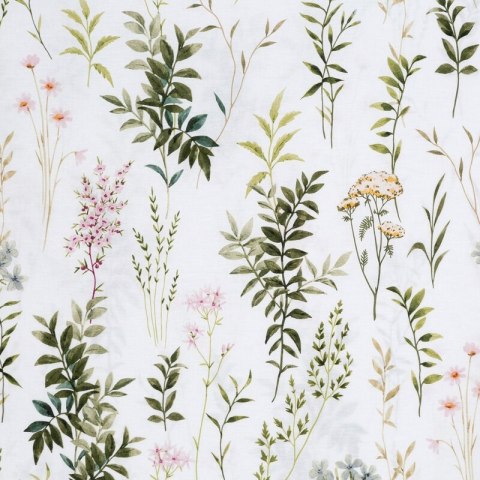 KOMPLET POŚCIELI BAWEŁNIANEJ VANESS 140 X 200 CM BIAŁY