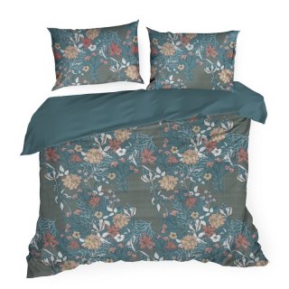 KOMPLET POŚCIELI HOME 01 160 X 200 CM TURKUSOWY