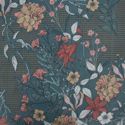 KOMPLET POŚCIELI HOME 01 160 X 200 CM TURKUSOWY