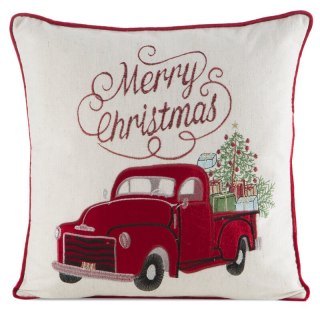 POSZEWKA ŚWIĄTECZNY 146 45 X 45 CM KREMOWY