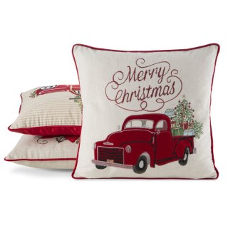 POSZEWKA ŚWIĄTECZNY 146 45 X 45 CM KREMOWY