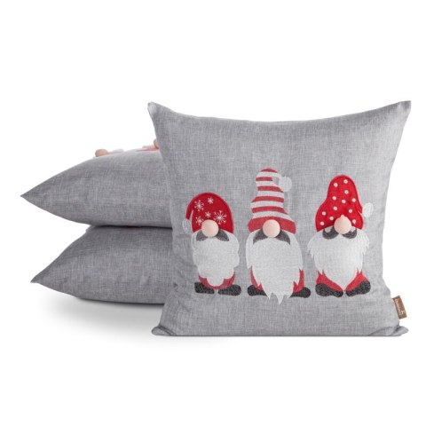 POSZEWKA ŚWIĄTECZNY 160 45 X 45 CM SREBRNY