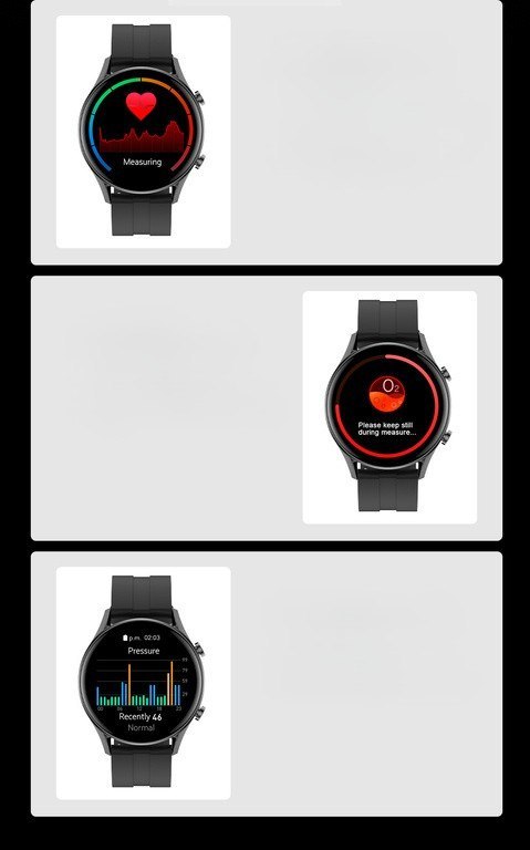 SMARTWATCH MĘSKI G. Rossi SW019-3 black/red (sg014c) PROWADZENIE ROZMÓW