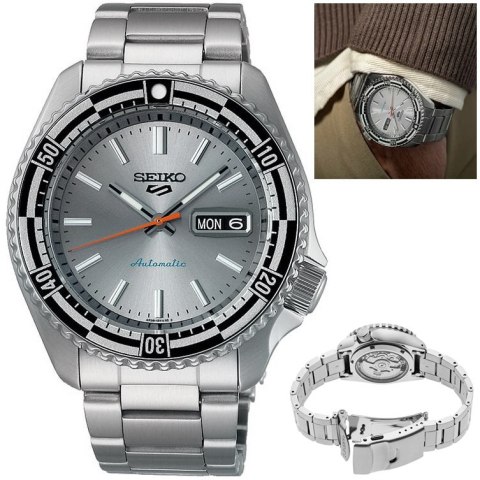ZEGAREK MĘSKI SEIKO 5 Sports SRPK09K1+ BOX