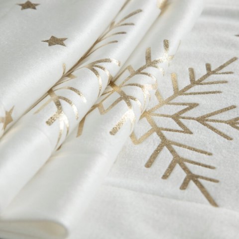 OBRUS ŚWIĄTECZNY 13 85 X 85 CM BIAŁY