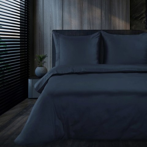 POŚCIEL ELEGANT1F 220 X 200 CM CIEMNOGRANATOWY