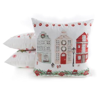 POSZEWKA ŚWIĄTECZNY 211 45 X 45 CM BIAŁY