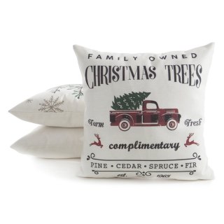 POSZEWKA ŚWIĄTECZNY 222 45 X 45 CM KREMOWY