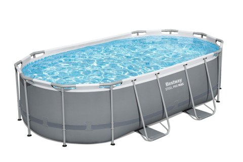 Basen stelażowy Power Steel 427x250x100 14x8FT BESTWAY 6w1 + Akcesoria