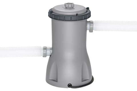 Basen stelażowy Power Steel 488x244x122 Szary 16x8FT BESTWAY 6w1