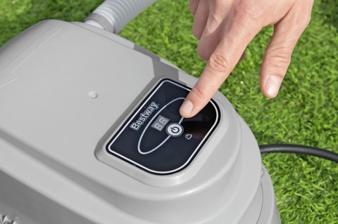 Podgrzewacz wody do basenów ogrodowych BESTWAY + Złączki + Wąż