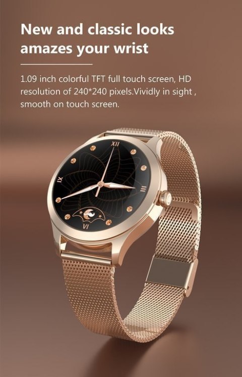 SMARTWATCH DAMSKI G. Rossi SW014-3 pink (sg009c)