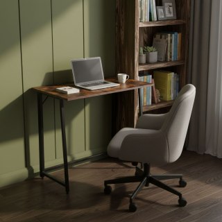 Biurko komputerowe składane 80x45 cm stolik pod laptopa loft ModernHome