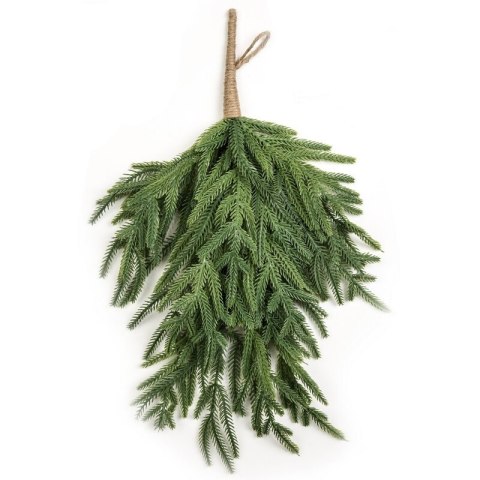 GAŁĄZKA ŚWIĄTECZNA DEKORACYJNA 259 30 X 50 CM ZIELONY
