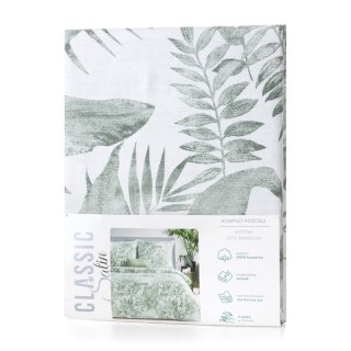 KOMPLET POŚCIELI SATYNOWEJ SPRING 48 160 X 200 CM MIĘTOWY