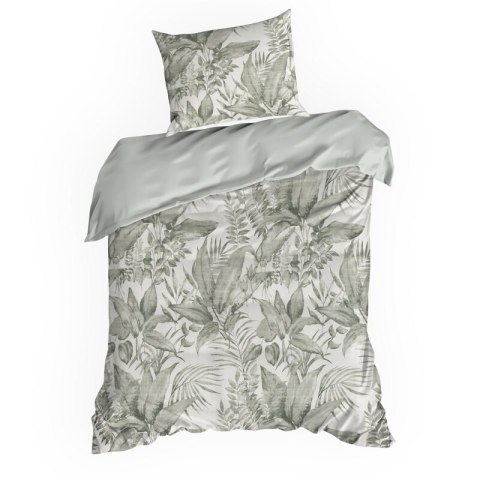 KOMPLET POŚCIELI SATYNOWEJ SPRING 48 160 X 200 CM MIĘTOWY