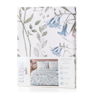 KOMPLET POŚCIELI SATYNOWEJ SPRING 51 220 X 200 CM BIAŁY