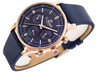 ZEGAREK G. ROSSI - E-10602A2-6F3 - EXCLUSIVE (zg278f) + BOX