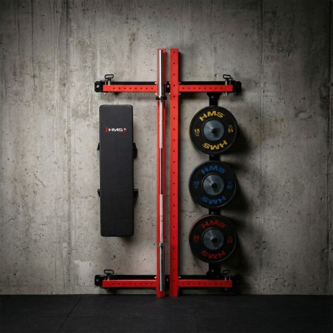 KLT34 WIELOFUNKCYJNA KLATKA TRENINGOWA SKŁADANA RED HMS