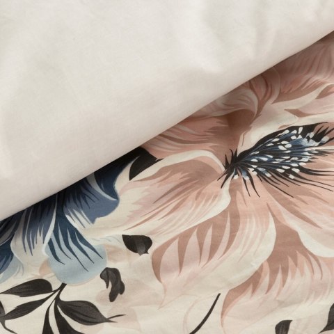 KOMPLET POŚCIELI BAWEŁNIANEJ SONIA 33 220 X 200 CM PUDROWY RÓŻ