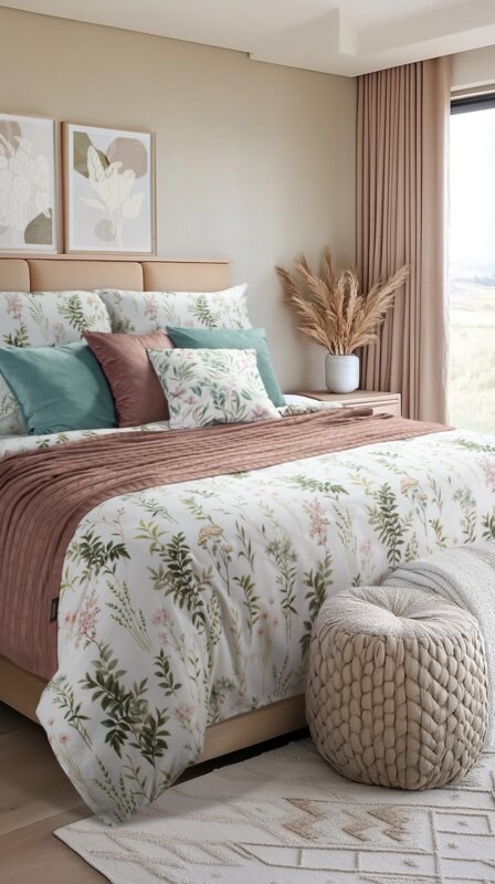 KOMPLET POŚCIELI BAWEŁNIANEJ VANESS 220 X 200 CM BIAŁY