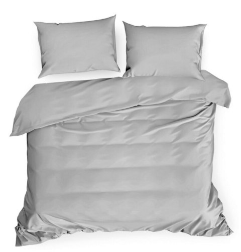 KOMPLET POŚCIELI NOVA3 160 X 200 CM JASNOSZARY