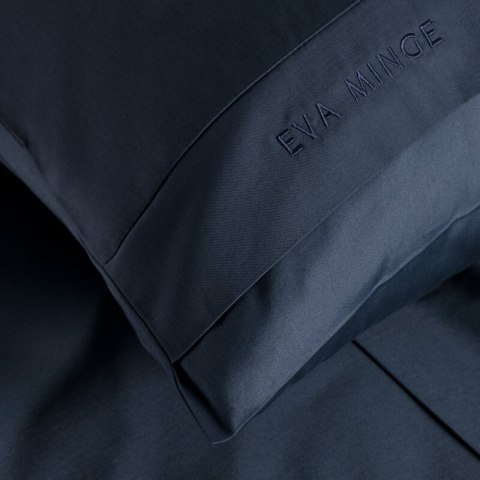 POŚCIEL ELEGANT1F 160 X 200 CM CIEMNOGRANATOWY