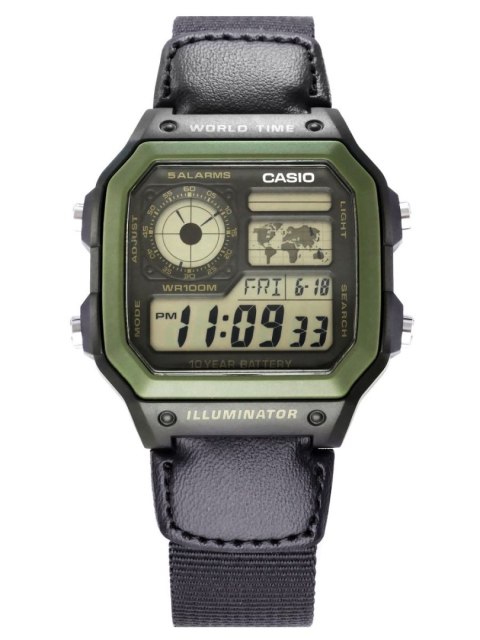Zegarek CASIO AE-1200WHB-1BVDF + BOX Zegarek CASIO AE-1200WHB-1BVDF + BOX