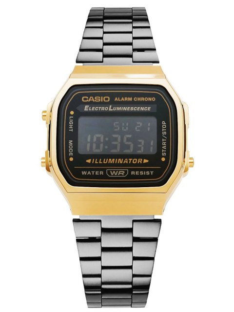 Zegarek Męski CASIO A168WEGB-1BEF + BOX Zegarek Męski CASIO A168WEGB-1BEF + BOX
