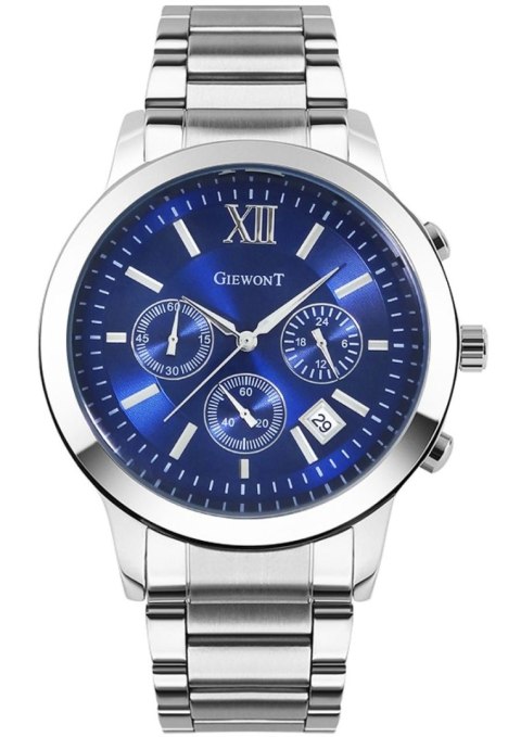 Zegarek Męski GIEWONT Apex Chrono GW6480-2 Chronograf Silver/Blue Zegarek Męski GIEWONT Apex Chrono GW6480-2 Chronograf Silver/Blue