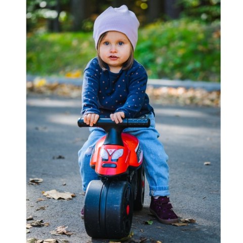 FALK Jeździk Racing Czerwony Szerokie Koła 1+