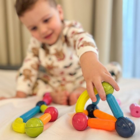 WOOPIE Magnetyczne Klocki Konstrukcyjne Pojazdy 52 el.