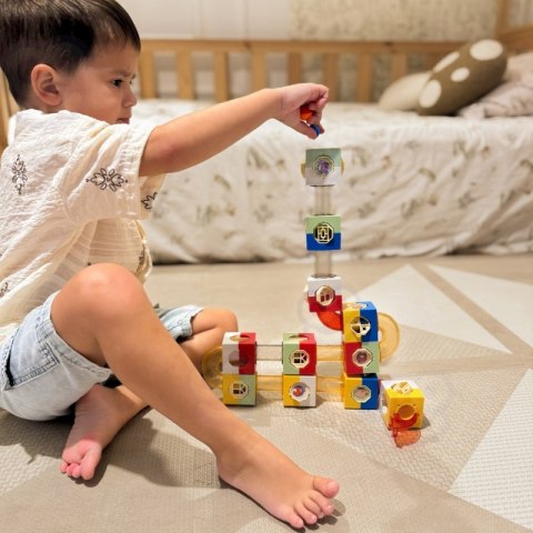 WOOPIE Tor Kulkowy Kulodrom Zestaw Konstrukcyjny Klocki 3D