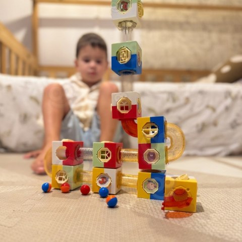 WOOPIE Tor Kulkowy Kulodrom Zestaw Konstrukcyjny Klocki 3D