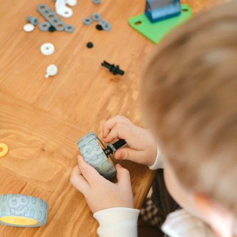 WOOPIE Zestaw Klocki Konstrukcyjne Pojazdy STEM 163 el.