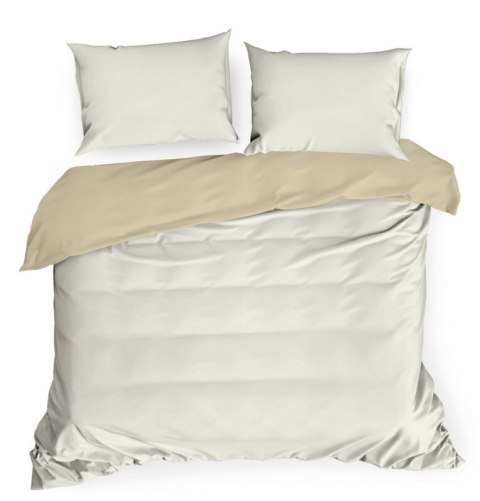 KOMPLET POŚCIELI NOVA3 160 X 200 CM KREMOWY