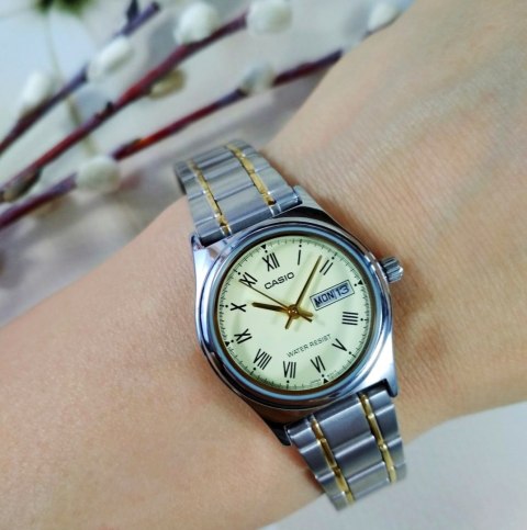 ZEGAREK DAMSKI CASIO LTP-V006SG-9B + BOX