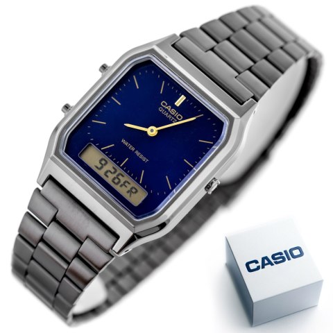 ZEGAREK UNISEX CASIO Vintage AQ-230GG-2A + BOX